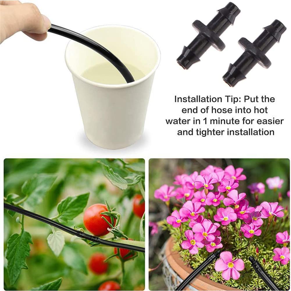 SPORTARC Schlauchadapter 4/7 Rohr – 5 Stück, Einzelauslass, Für Tropfbewässerung & Gartenschläuche
