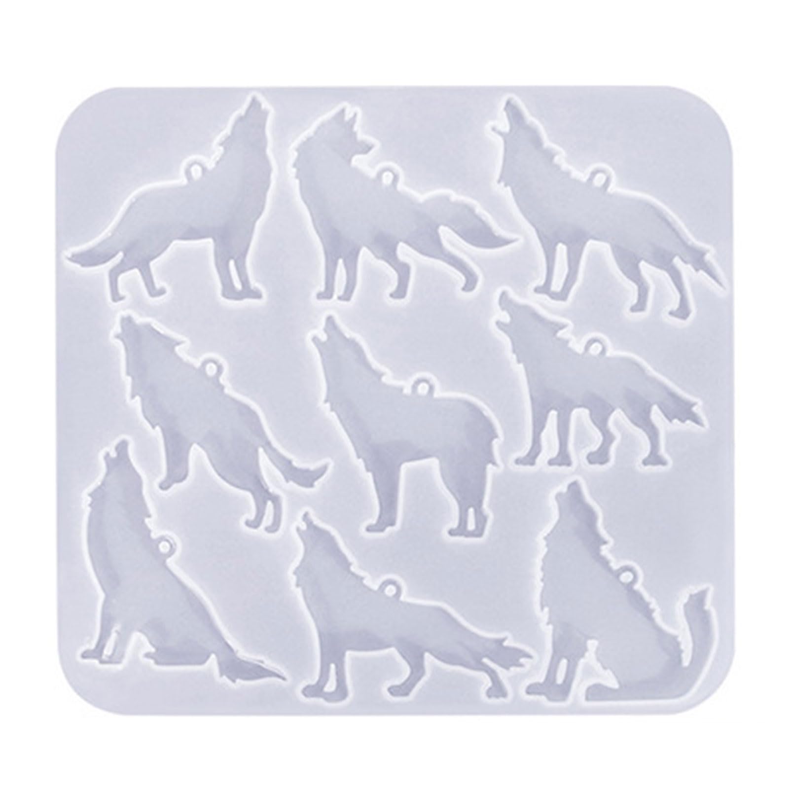 NONGYU Ear Rings Epoxy Mould Eye Catching Animal Earrings Mold Customized Ear Pendant Silicone Molds for Craft Enthusiasts