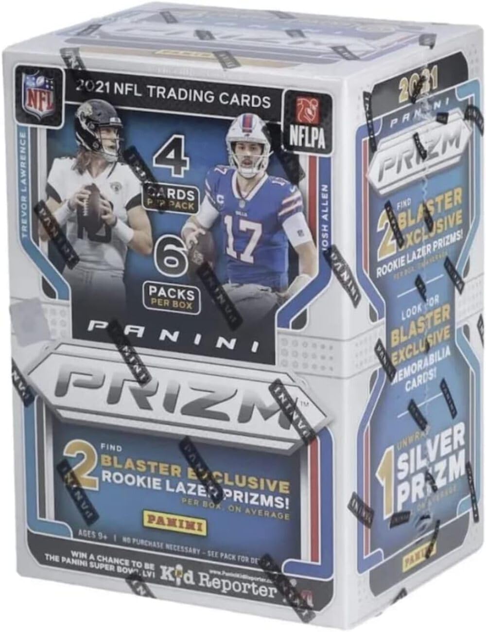 Amazon.com: 2021 Panini Prizm NFL Football BLASTER Box (6 pks/bx