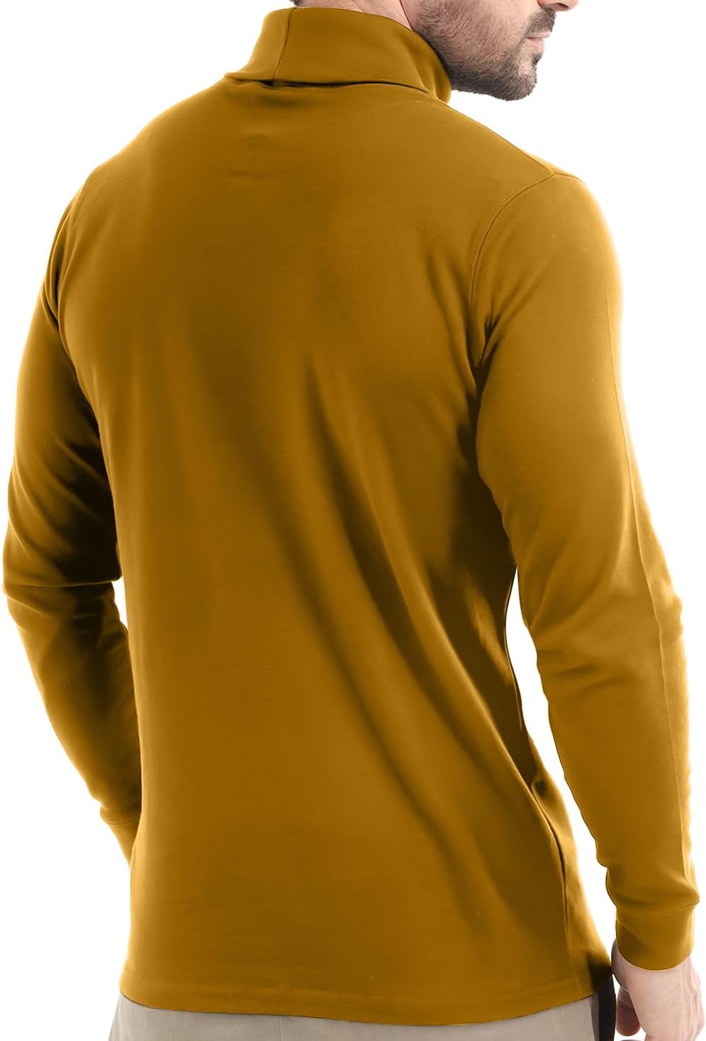 Utopia Wear Turtleneck Men Slim Fit UPF 50+ Lightweight Pullover Sweater Long Sleeves Top - Image 5