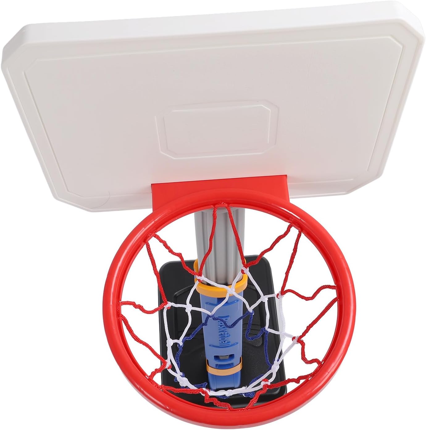 Pool Basketball Hoop, Adjustable Height Design with ABS Plastic for Indoor Outdoor Play