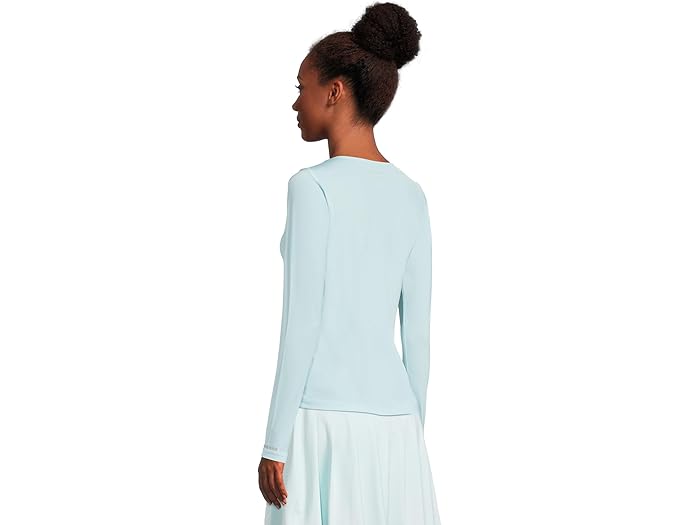 Long Sleeve Sunsense V-Neck Base Layer Top - Image 1