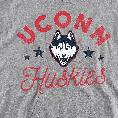 LOGOVISION University of Connecticut Official Huskies Youth Kids Boy/Girls Pull-Over Hoodie2