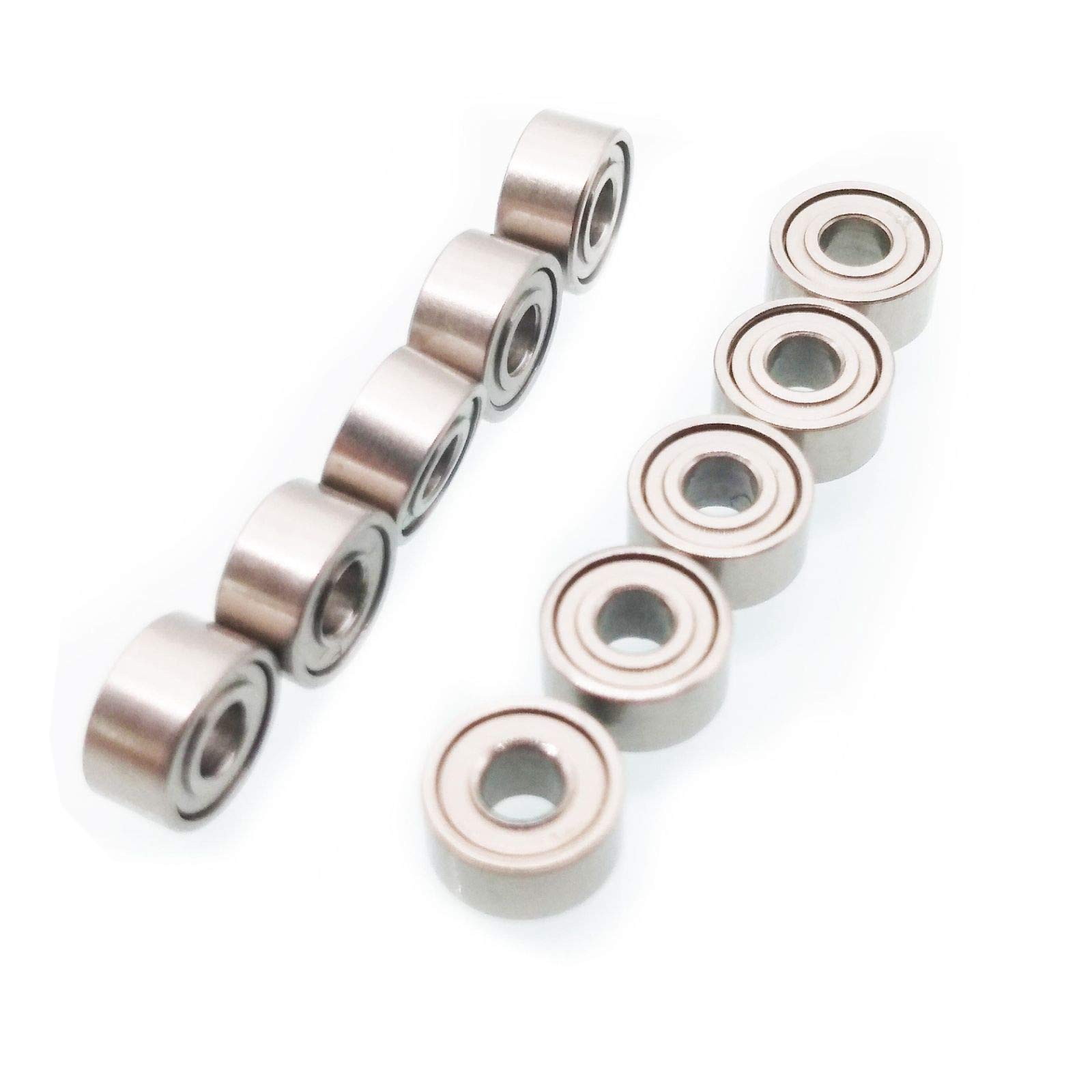 50pcs MR52ZZ 2 x 5 x 2.5mm Miniature Ball Mini Bearings: Amazon