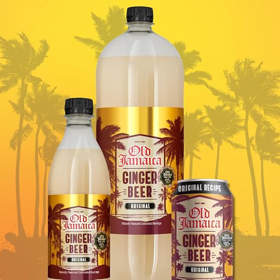 Old Jamaica Ginger Beer Soft Drinks 330ml (Case of 24) - Without Price Mark