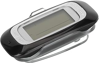 INOOMP Pedômetro 3D Passometro Conveniente Pedômetro Digital 3D Passometro Passometro Portátil Para Escalada Fitness Pedômetro Passometro Multifuncional Dirigindo Abs Para Escalar