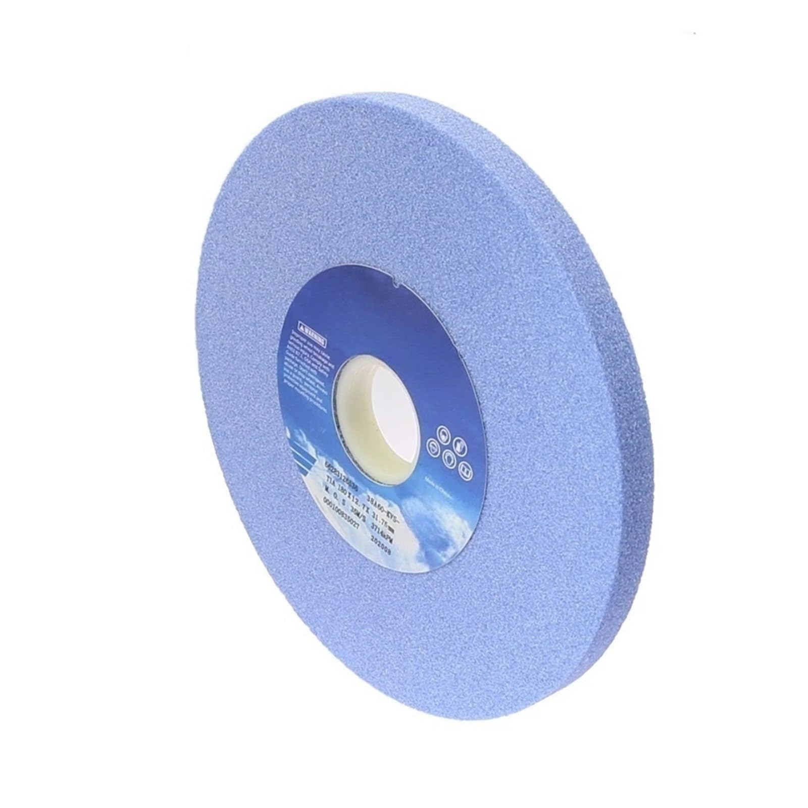 1 rueda abrasiva de pulido de cerámica de corindón blanco for rectificado de acero de aleación.(P60)