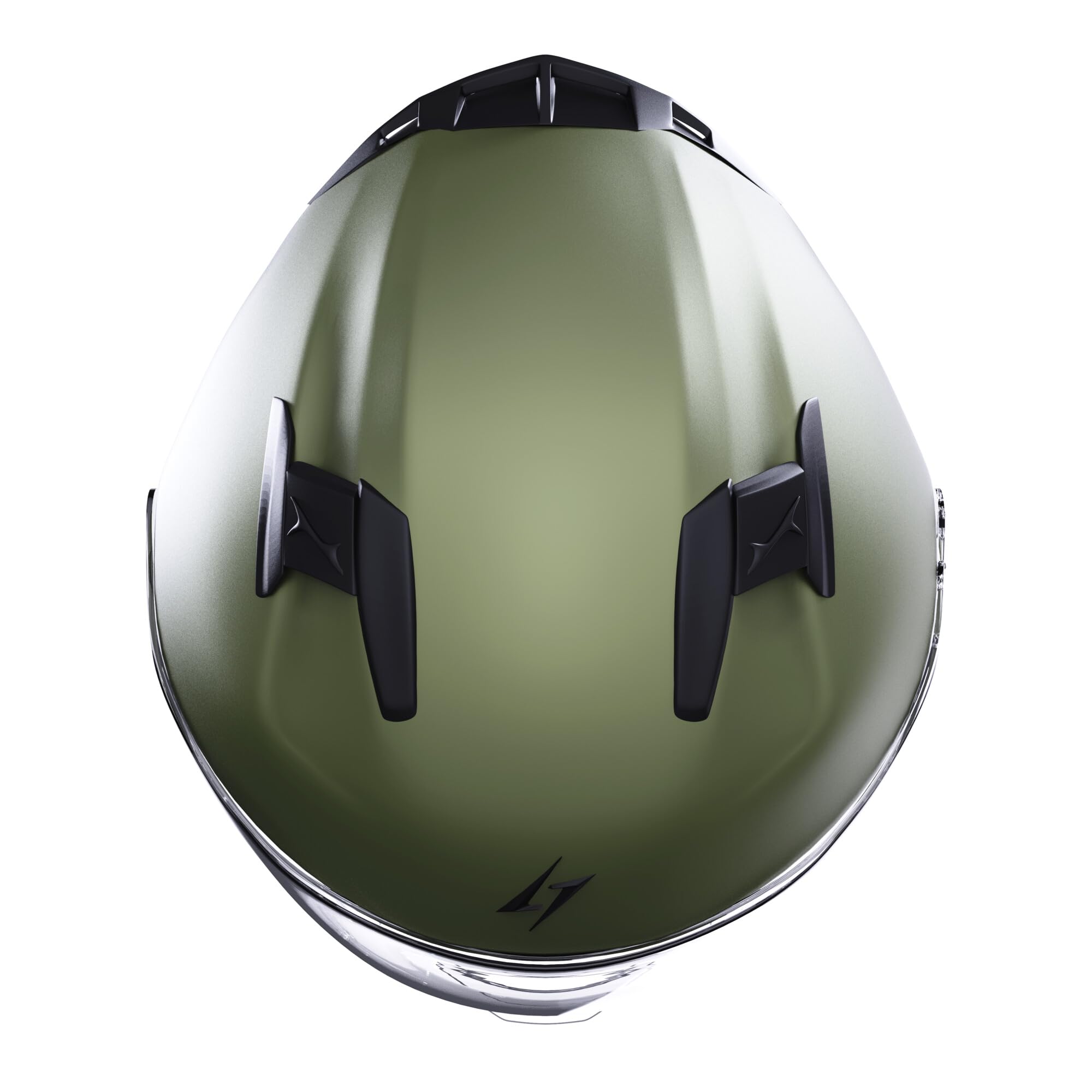 Kask motocyklowy/skuterowy otwarty STORMER Rival Nardo Kaki Matt, ECE 22.06 – blenda przeciwsłoneczna, przystosowany do montażu interkomu Bluetooth i wkładki Pinlock