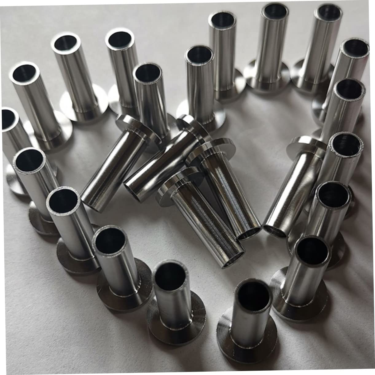 Manchon de Poteau en Acier Inoxydable T316 80 Pièces pour Câble 1/8