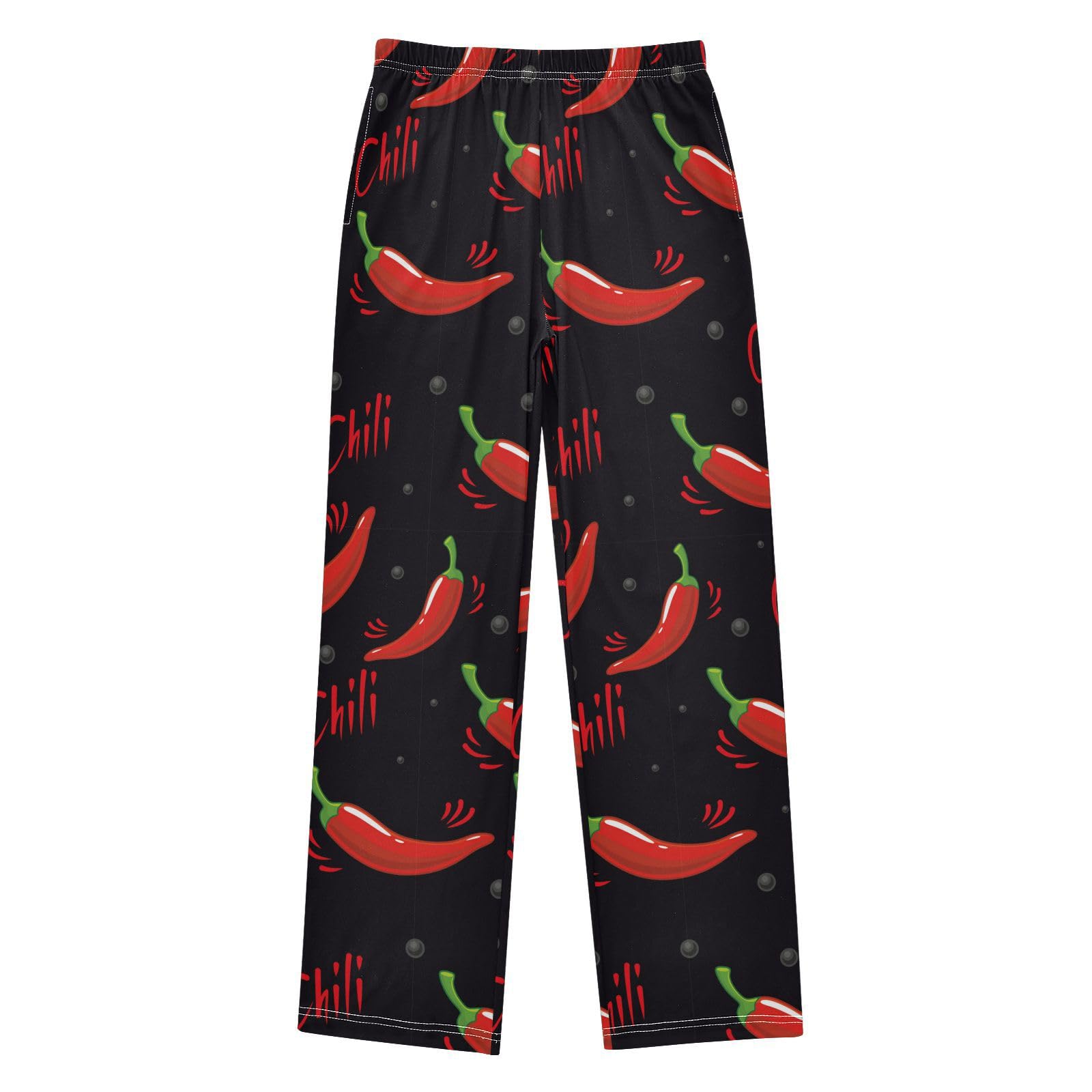 Amazon.com: Boys Pajama Pants Red Hot Chili Peppers Black Elastic 
