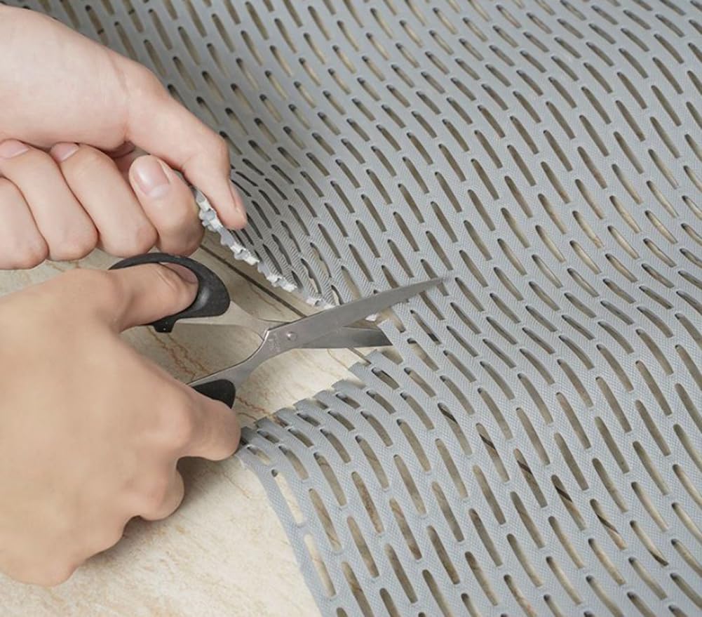 Tappetino in gomma multiuso rivestito in PVC con fori di drenaggio(60 * 90cm)