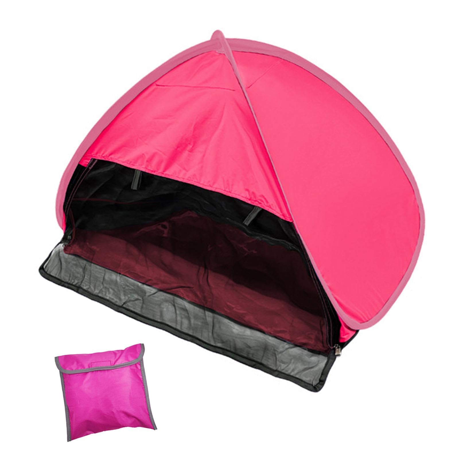 Sun Shelter Quick Open Mini Beach Tent for Outdoor Activities Picnic Fishing M Pink-image-30