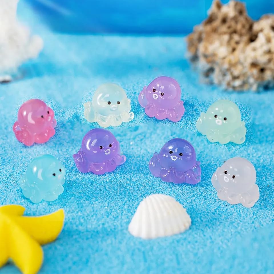 Chocozone Pack of 30 Octopus Miniatures Garden Decoration Items Landscape Fairy Garden Décor Home Decorations (B0CF5XRYSN) Amazon Price History, Amazon Price Tracker