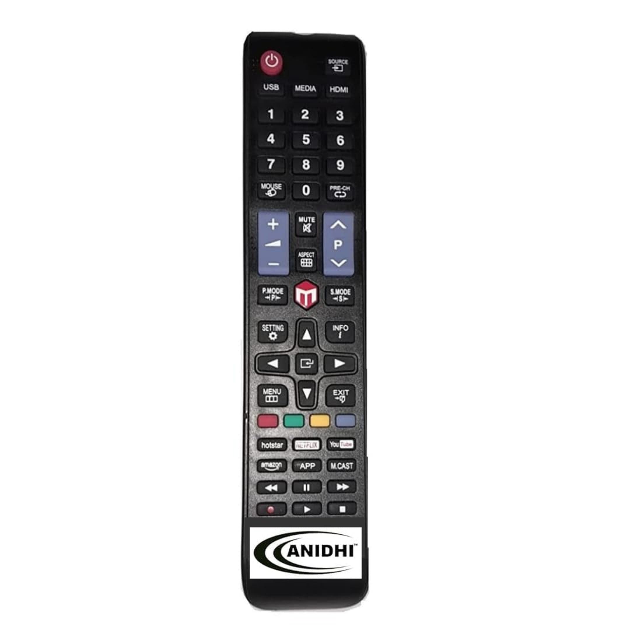 Anidhi™ Compatible Remote Control for Chinese LED LCD & SkyWall Led Tv (Please Match Your Old Remote with Given Image) (B0BDMTKB8W) Amazon Price History, Amazon Price Tracker