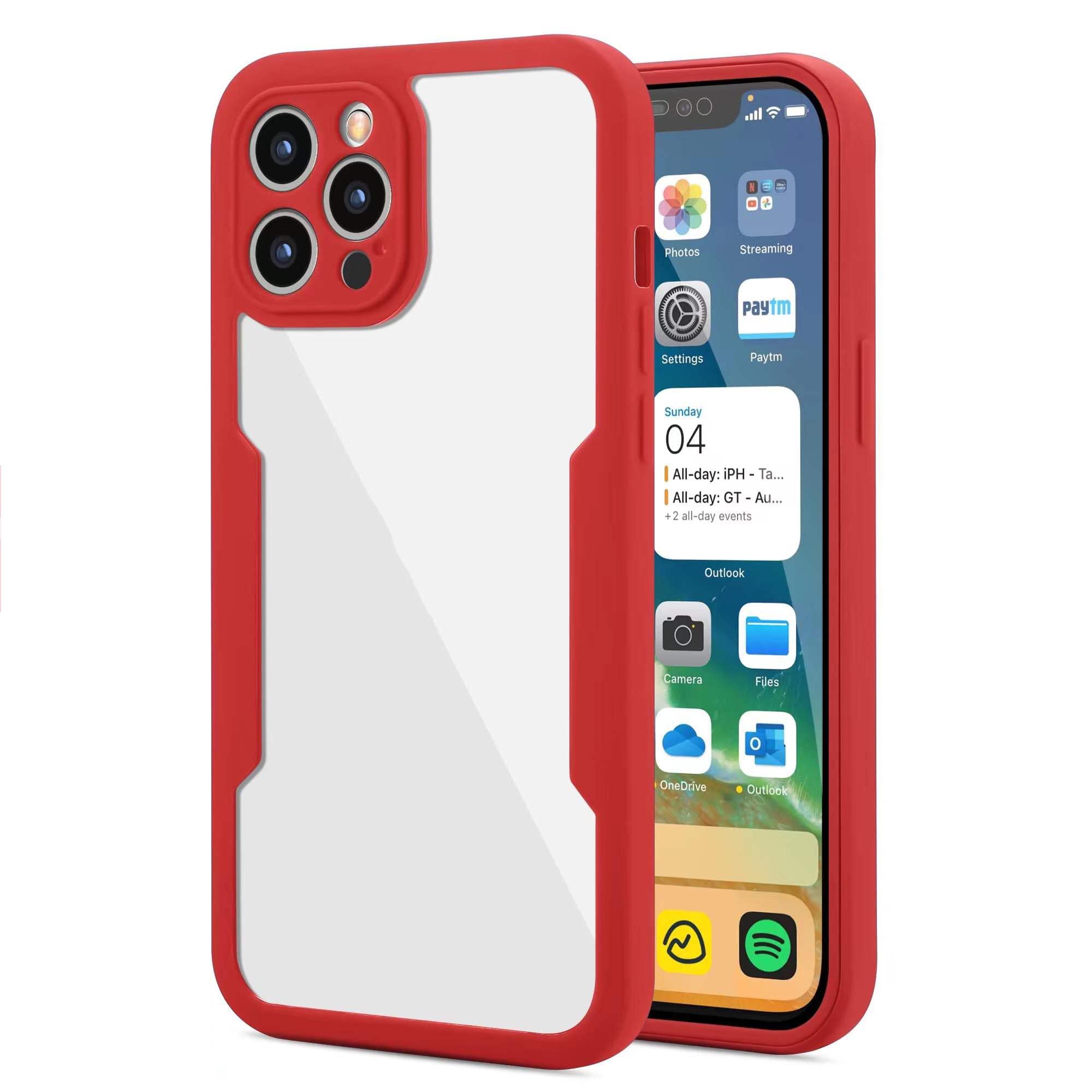 ORNARTO Custodia Compatibile con iPhone 13 Pro Cover 6,1, Protezione Completa Cover Sottile in Silicone Liquido in Gomma Gel Morbida con Fodera in Microfibra 6,1 pollici-Deep Navy