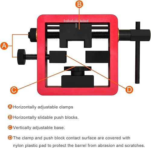 Miniatura 2 de Kingson Herramienta empujadora de visión, herramienta universal de visión trasera para Glock 1911ShieldSig, nueva edición de la herramienta de