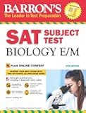 SAT Subject Test Biology E/M with Online Tests (Barron's Test Prep)