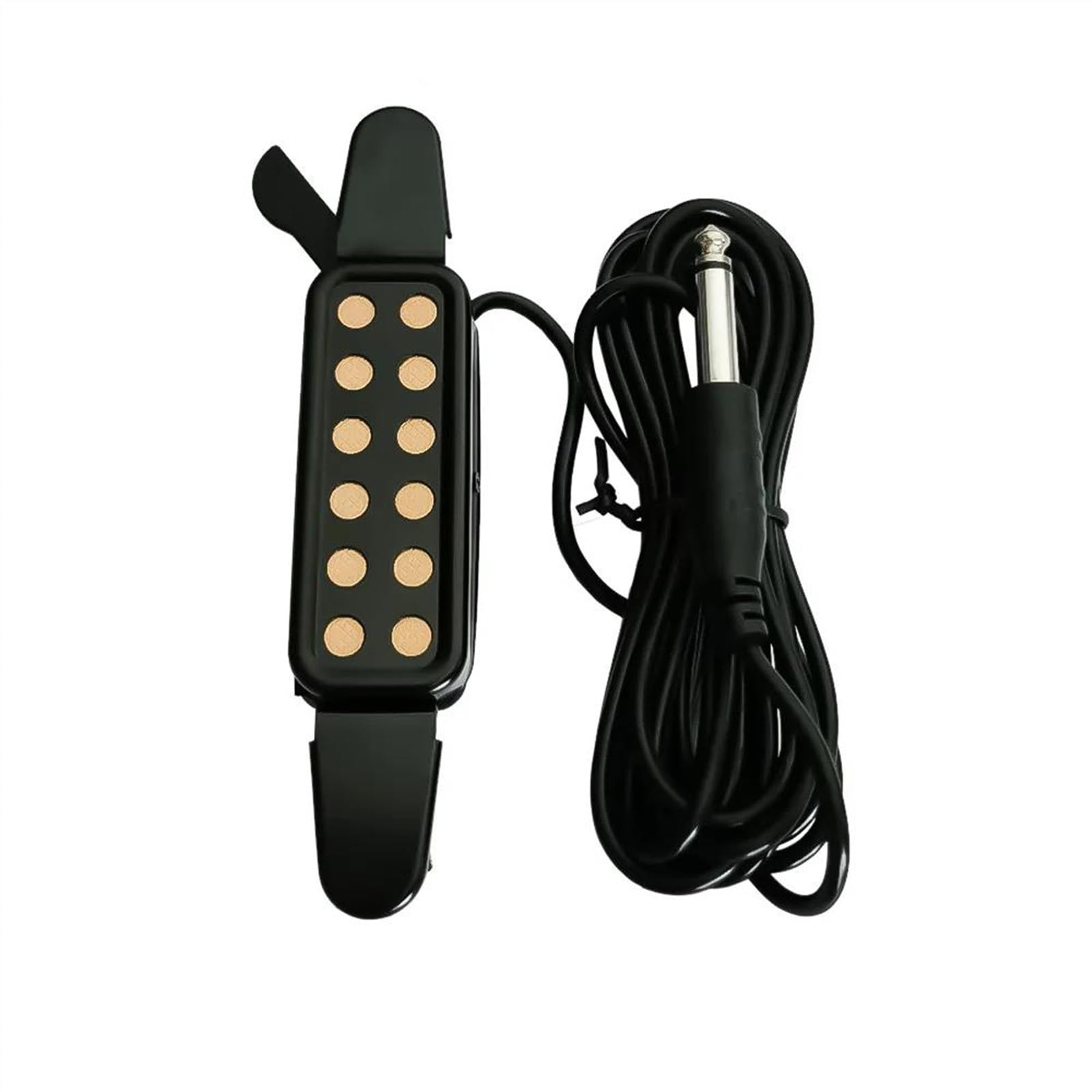 Pickup Per Chitarra Acustica Classica Professionale, Trasduttore, Amplificatore, Pickup Per Chitarra, Foro Sonoro, Pickup Per Strumenti Musicali Pezzi di ricambio per pickup per chitarra acustica(Gold