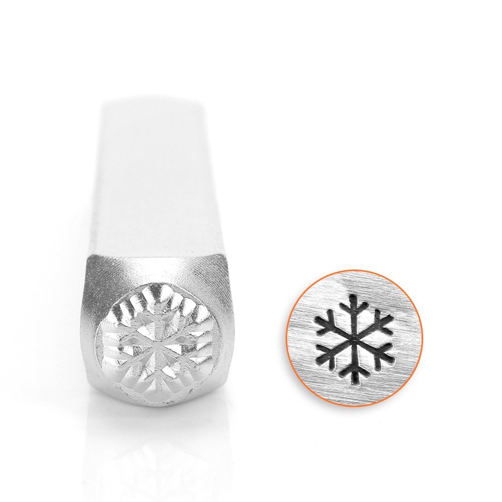 ImpressArt- 6mm, Snow Flake Design Stamp