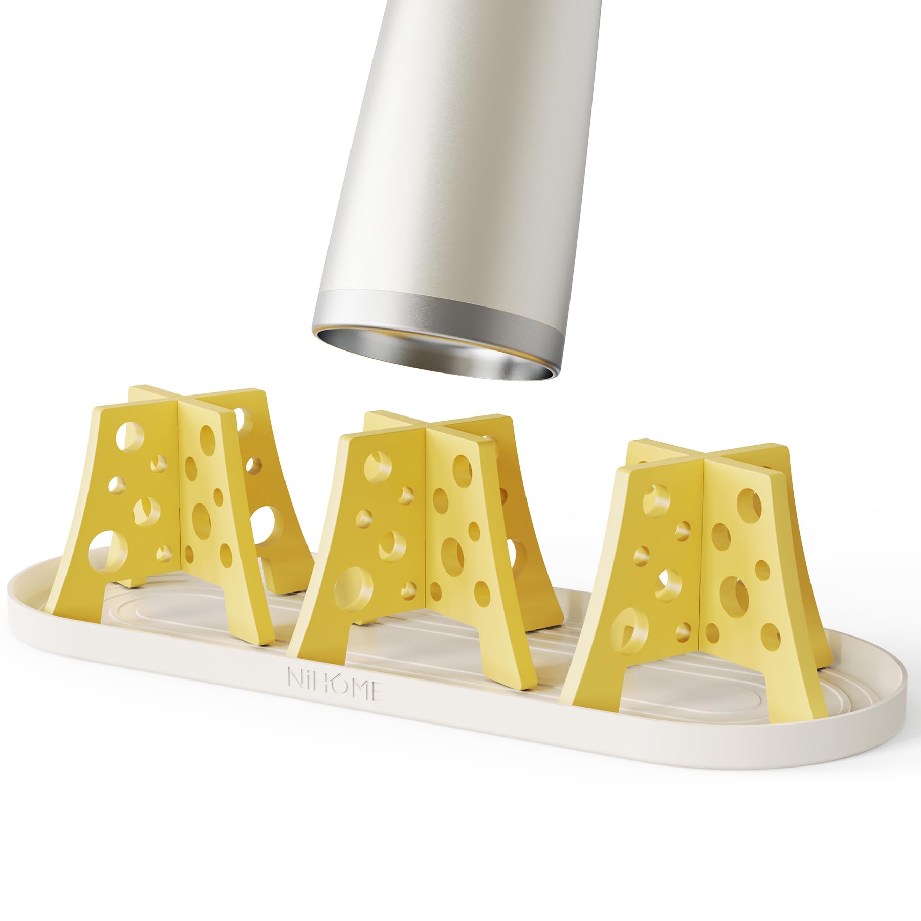 Bottle Drip Rack Snapklik.com : NiHome Silicone Water Bottle Drying Racks Set Of 3