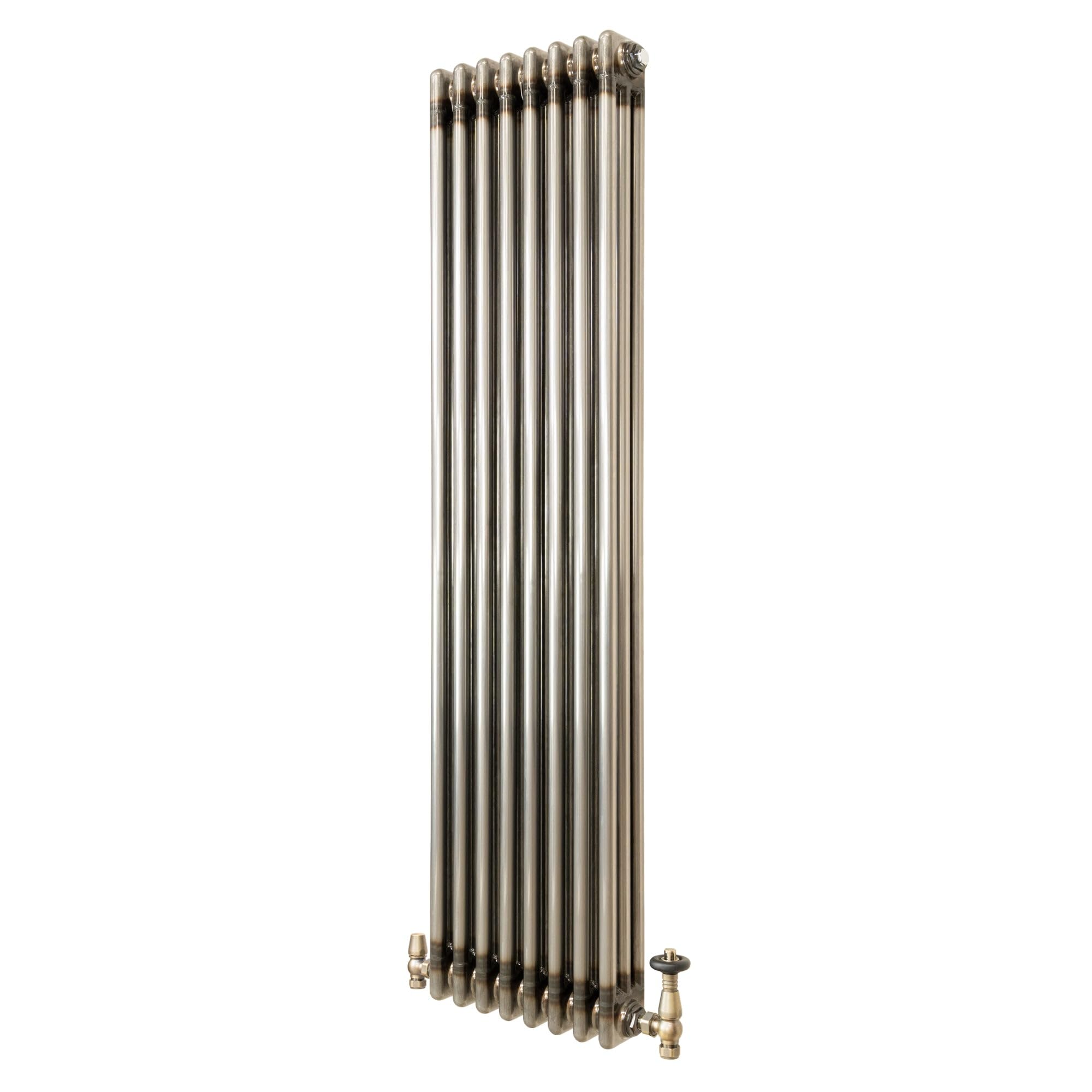 Monstershop - 3 Column Vertical Radiator - 1500mm x 380mm - Silver