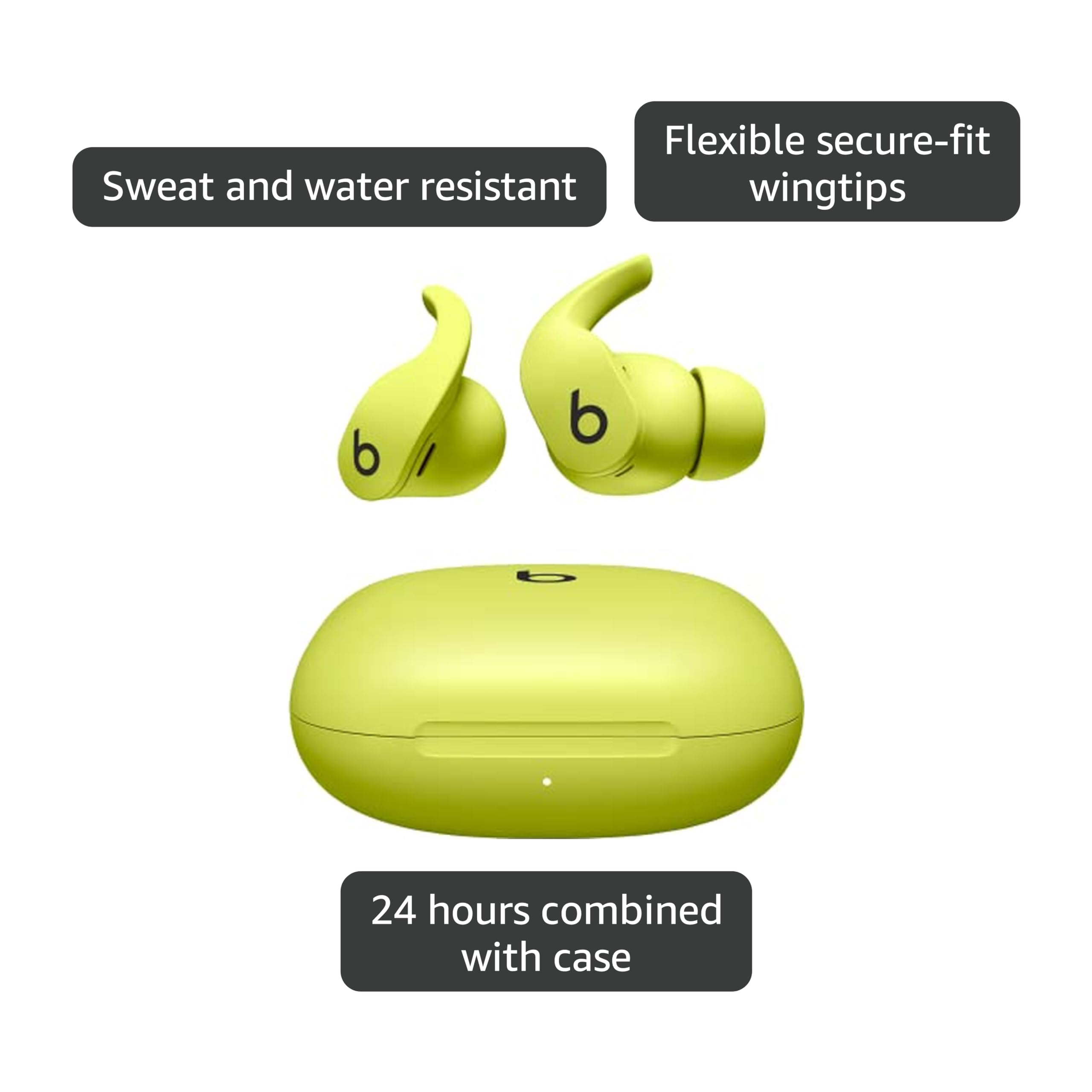 Beats Fit Pro (1st Gen) - True Wireless Noise Cancelling Earbuds - Active Noise Cancelling - Sweat Resistant Earphones, Compatible with Apple & Android, Class 1 Bluetooth® - Stone Purple