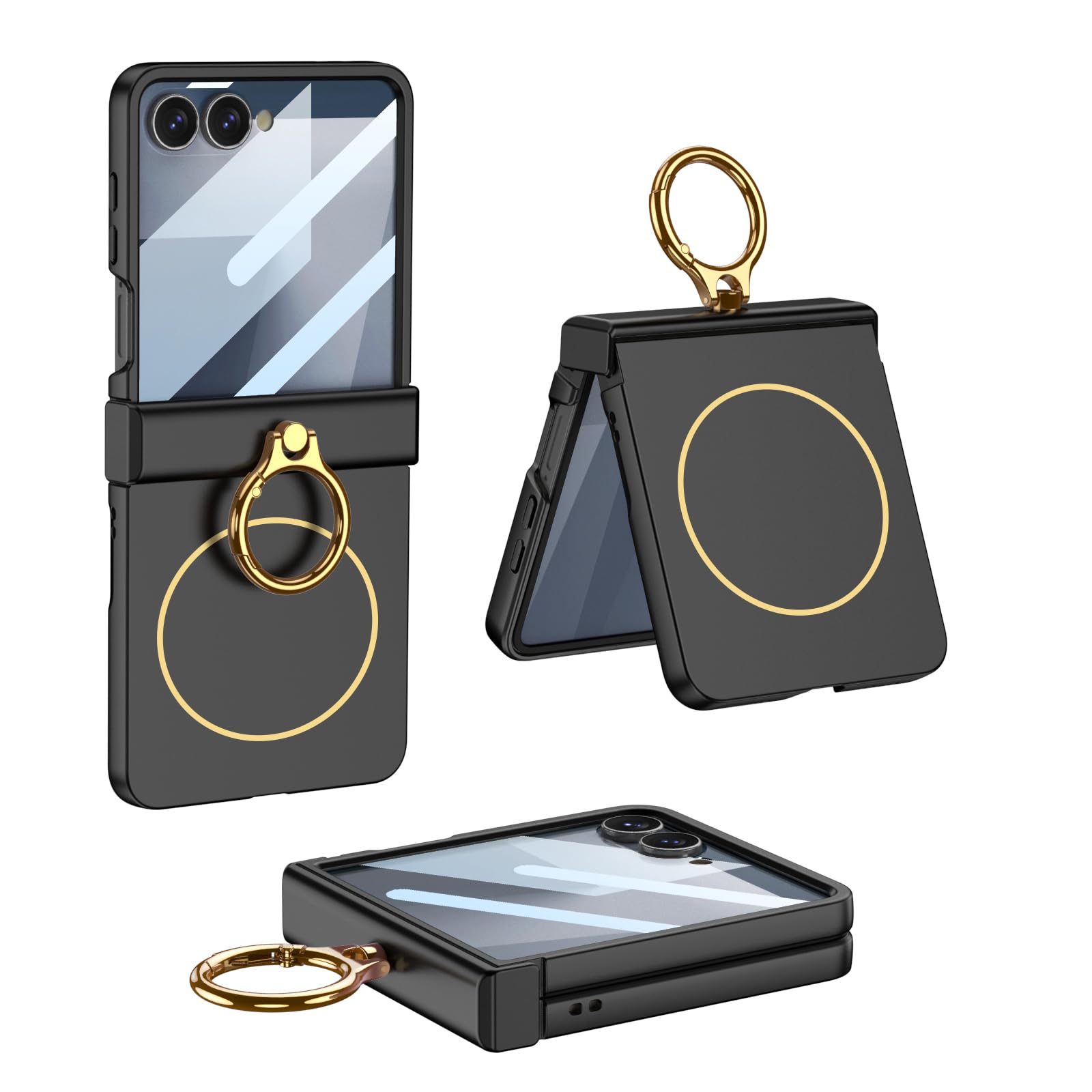 COQUE Hülle für Vivo X Fold 5, Klappscharnier Phantomschale