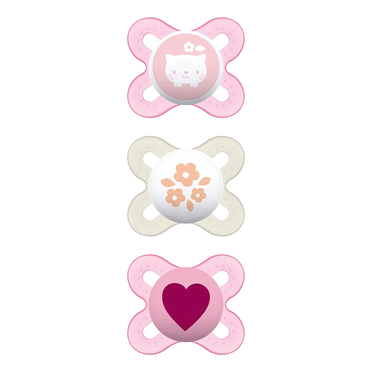 MAM Start Newborn Pacifiers Value Pack, Newborn Baby Girl