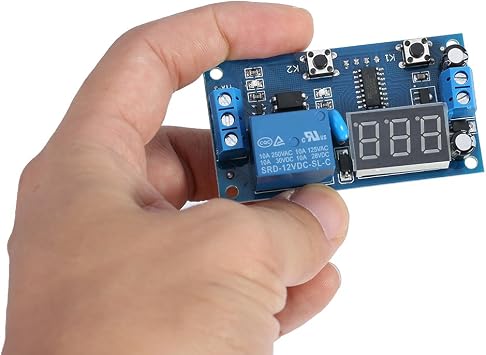 Timer Relay Module, High Infinite, for Reciprocating Stroke Control, Suitable for Timer Operating Equipment, DC 12V