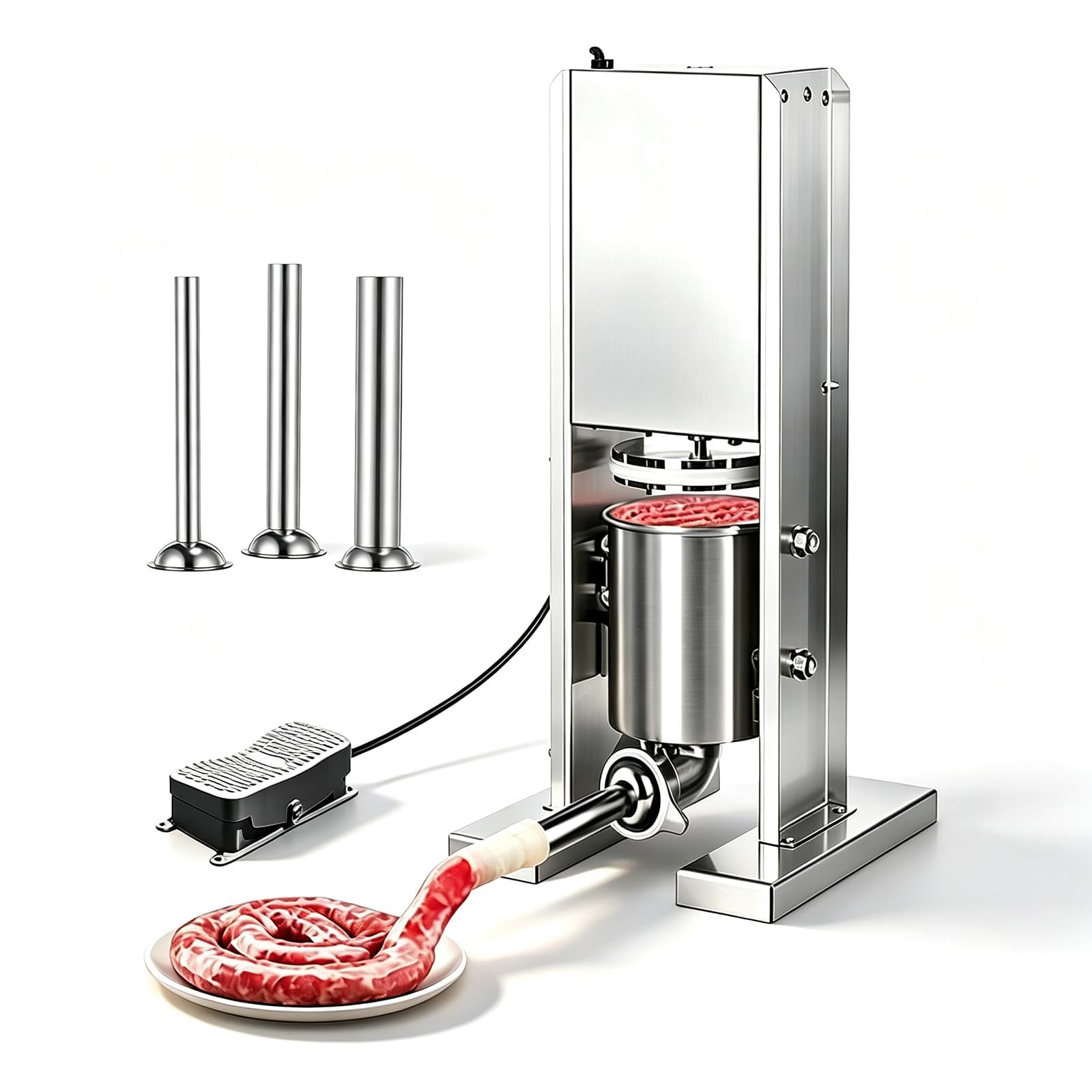 Machine à farcir les saucisses électrique,Fabricant de saucisses commercial