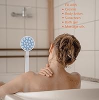 Vista 6 de Aplicadores de loción para espalda – Aplicador de loción de espalda para mujeres, hombres y ancianos – Plegable de mango largo fácil de alcanzar