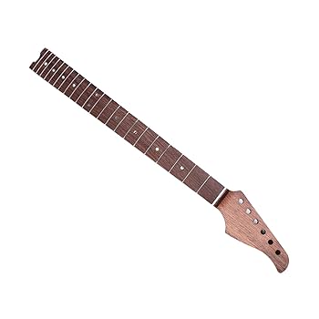 Amazon | 22 フレットエレキギターネック指板 ウェンジウッド
