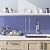 Penny Round Glass Mosaic Tile 1”x1” – (Sample Swatch 4"x5") – Glossy Finish, Waterproof, Easy Install Mesh-Backed Tile for Kitchen Backsplash, Bathroom, Shower, Wall, & Decor - Cobalt Blue