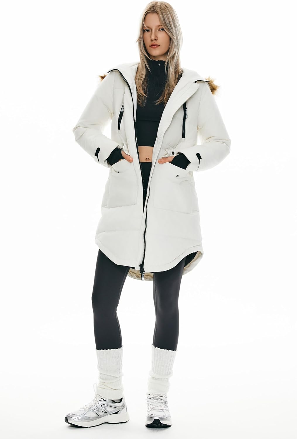 Orolay Women's Thickened Down Jacket Winter Warm Down Coat - Image 4