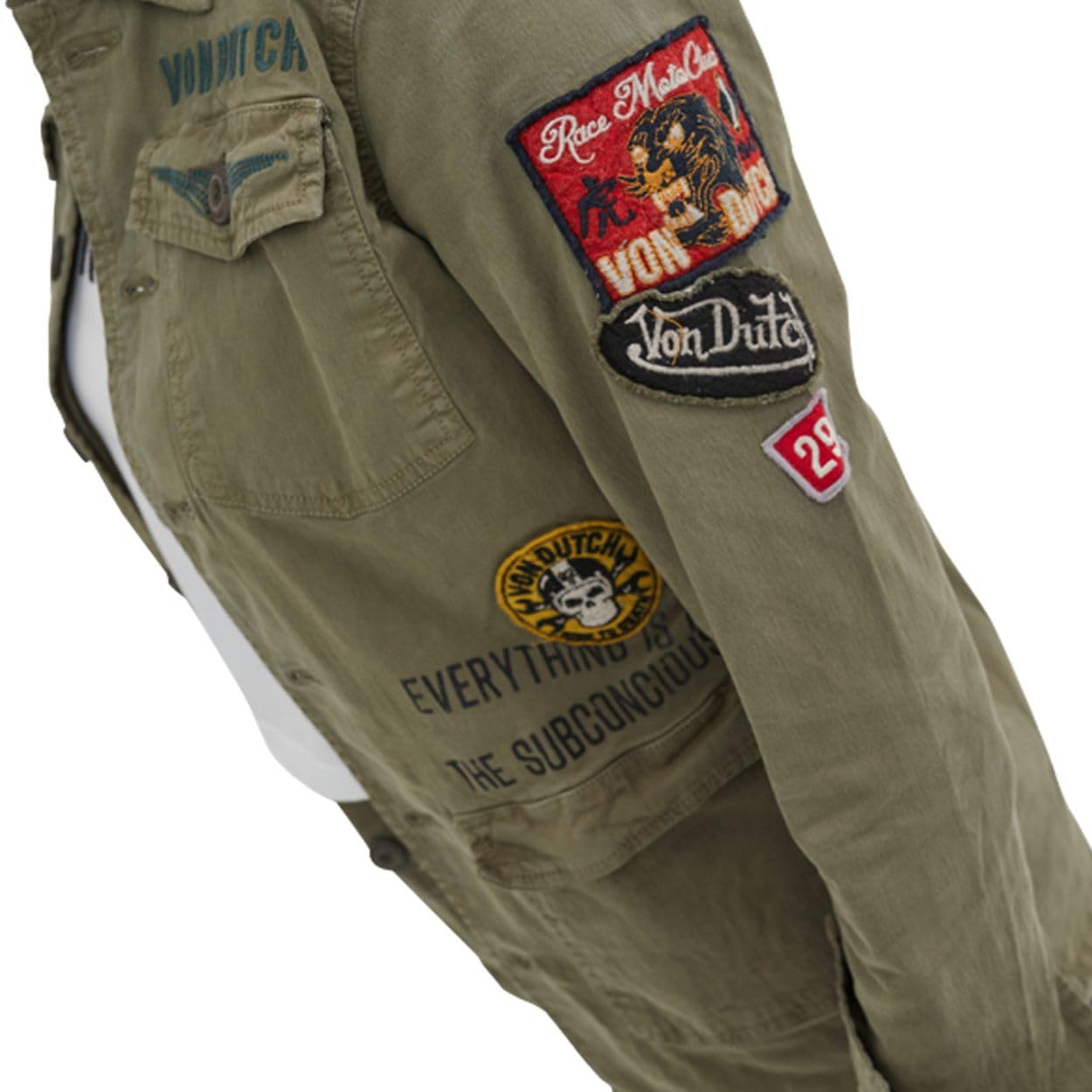 Von Dutch Veste Coton Femme Angel Kaki
