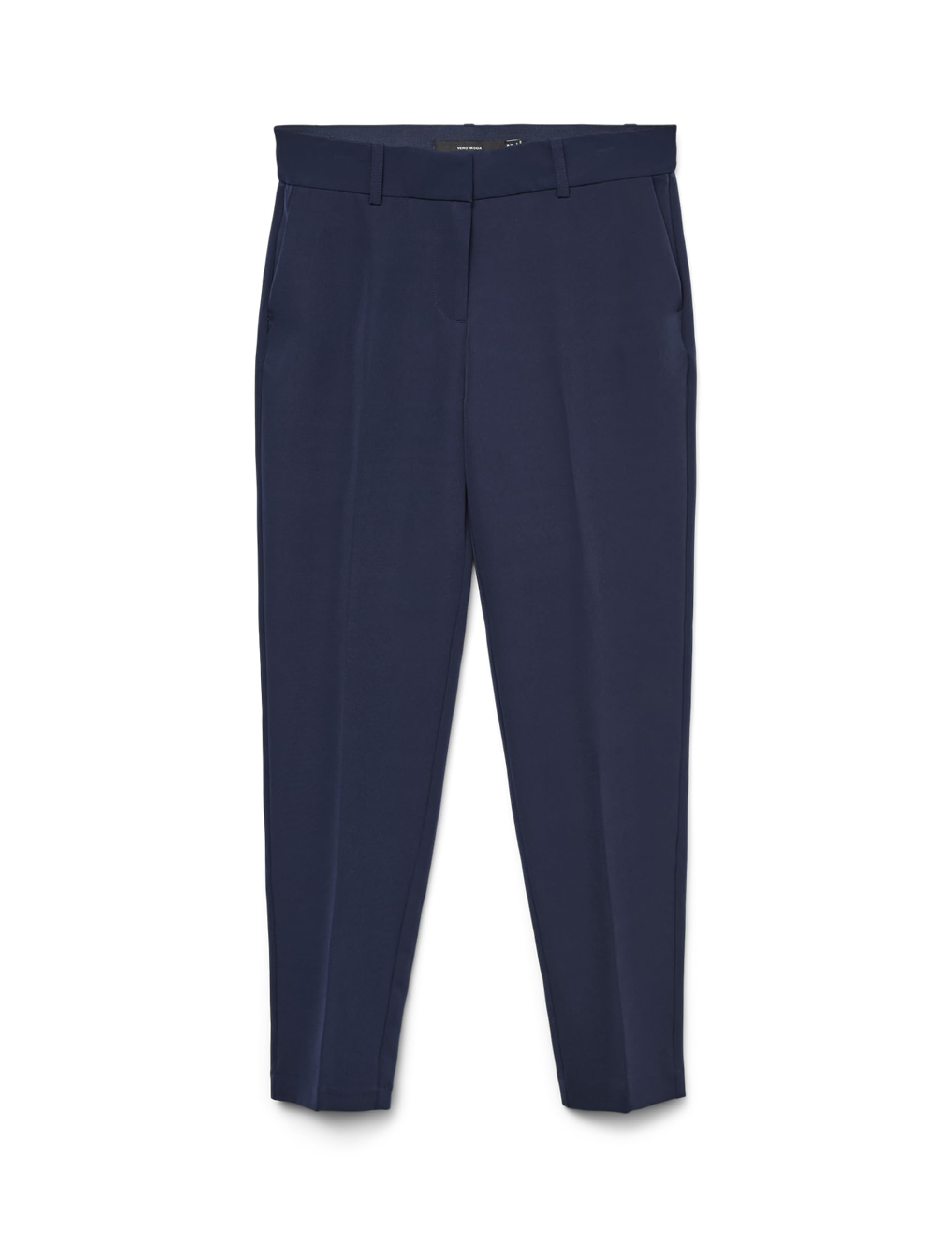 VERO MODA Women's Vmgloria Mw Tapered Pant Noos, Blazer Navy, 40W x 30L