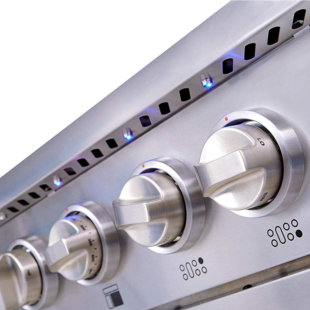 Thor Kitchen 48 inch Freestanding ProStyle Professional Gas Range with