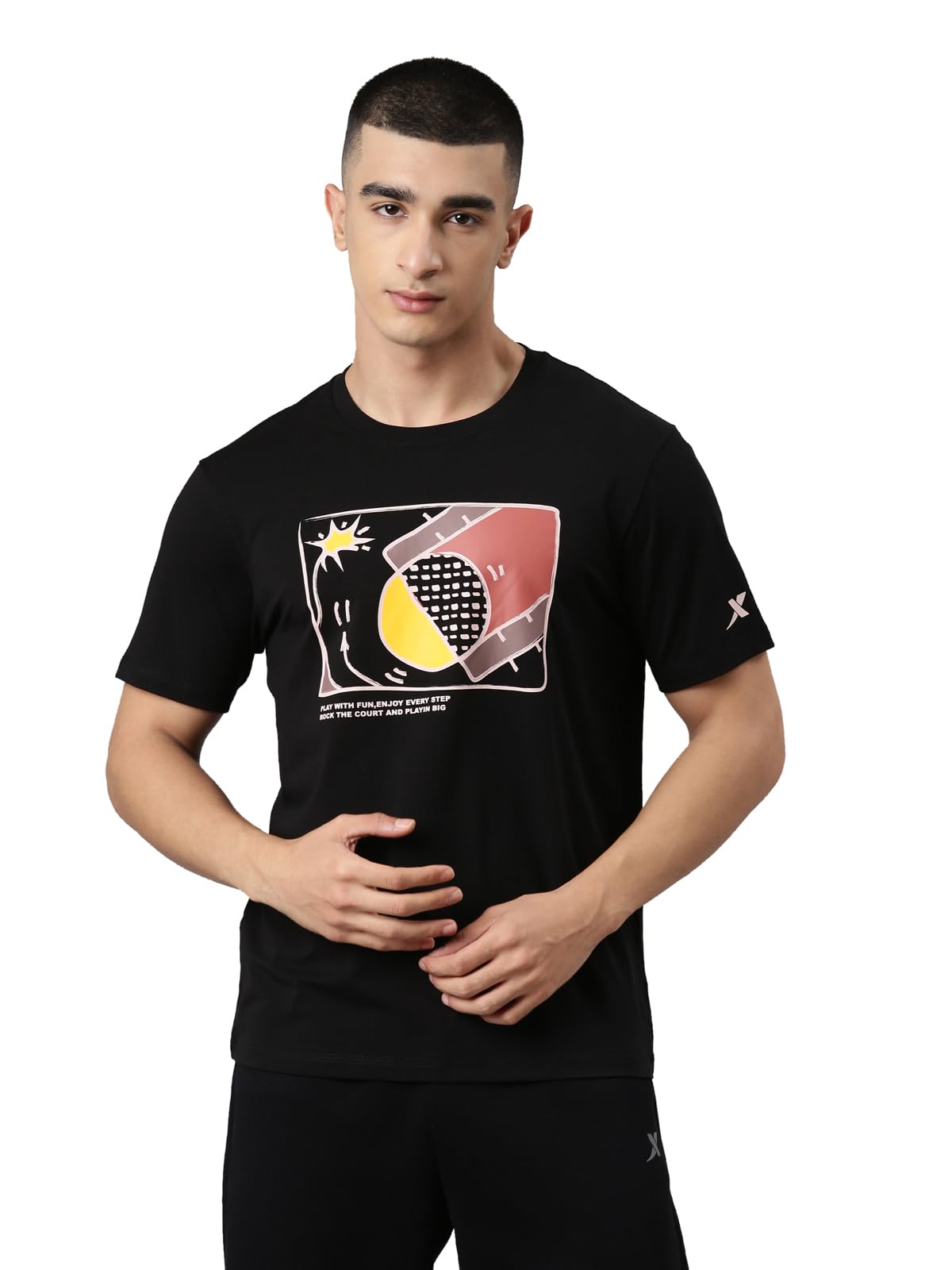 xtep Men Fight to Win Basketball T-Shirt-picture-55