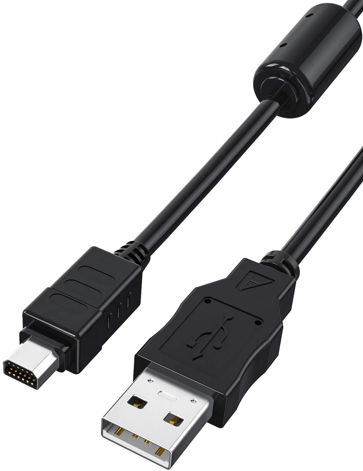 1.5M 12 Pin Data 480Mbps Transferring Cable CB-USB5 CB-USB6 Charging Cable Sync Transfer Cord Compatible with Olympus Stylus Tough SP-590 UZ E30 E330 E410 E420 E450 E500 E510 E520 E620 Cameras