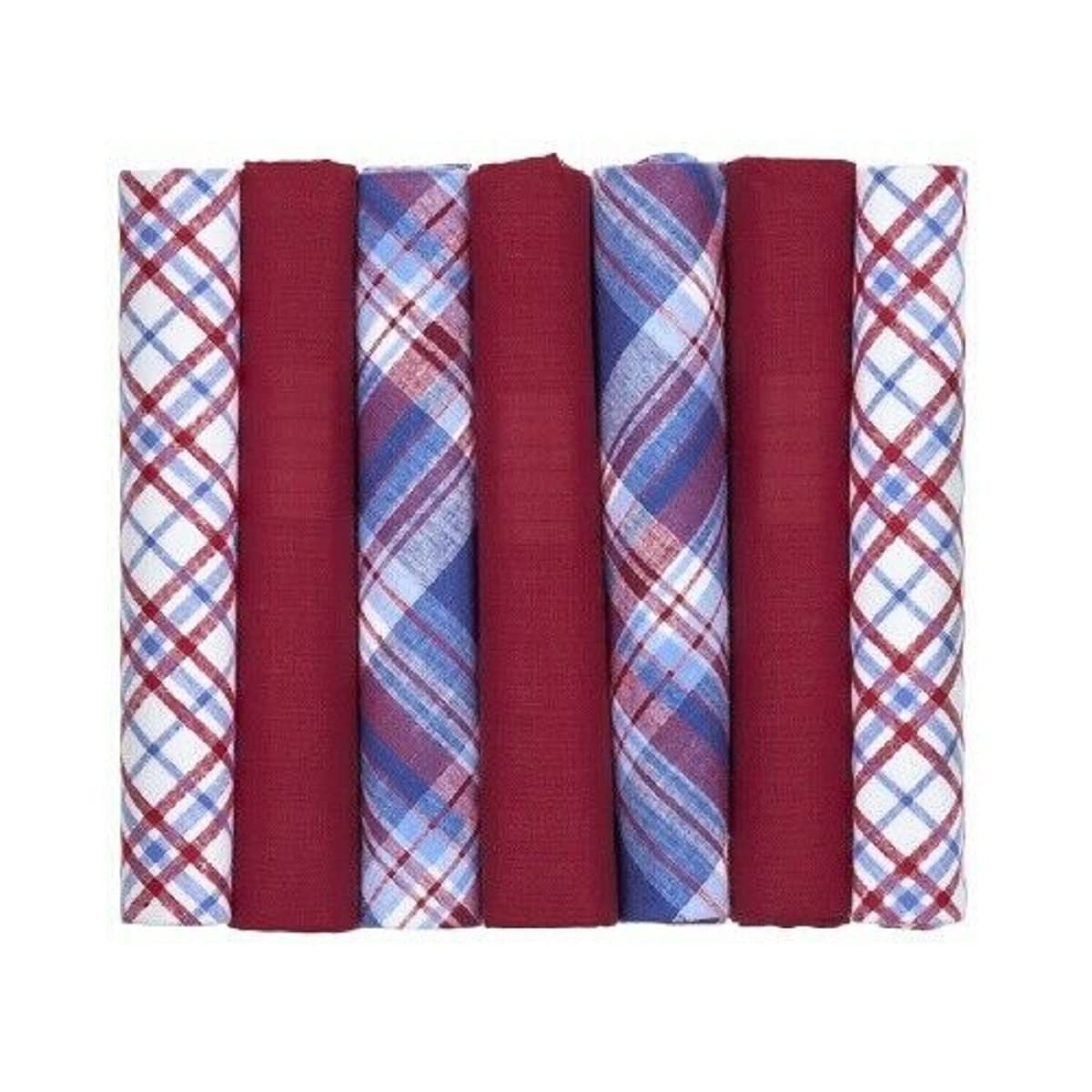 Surf the Shop Mens Handkerchiefs 100% Cotton Boxed Hankies Hankys Gift Box