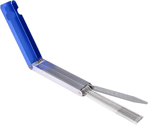 Miniatura 3 de Letool Metal Shell 13 en 1 de acero inoxidable soldadura antorcha boquilla limpiador de punta 0015-0061in 1