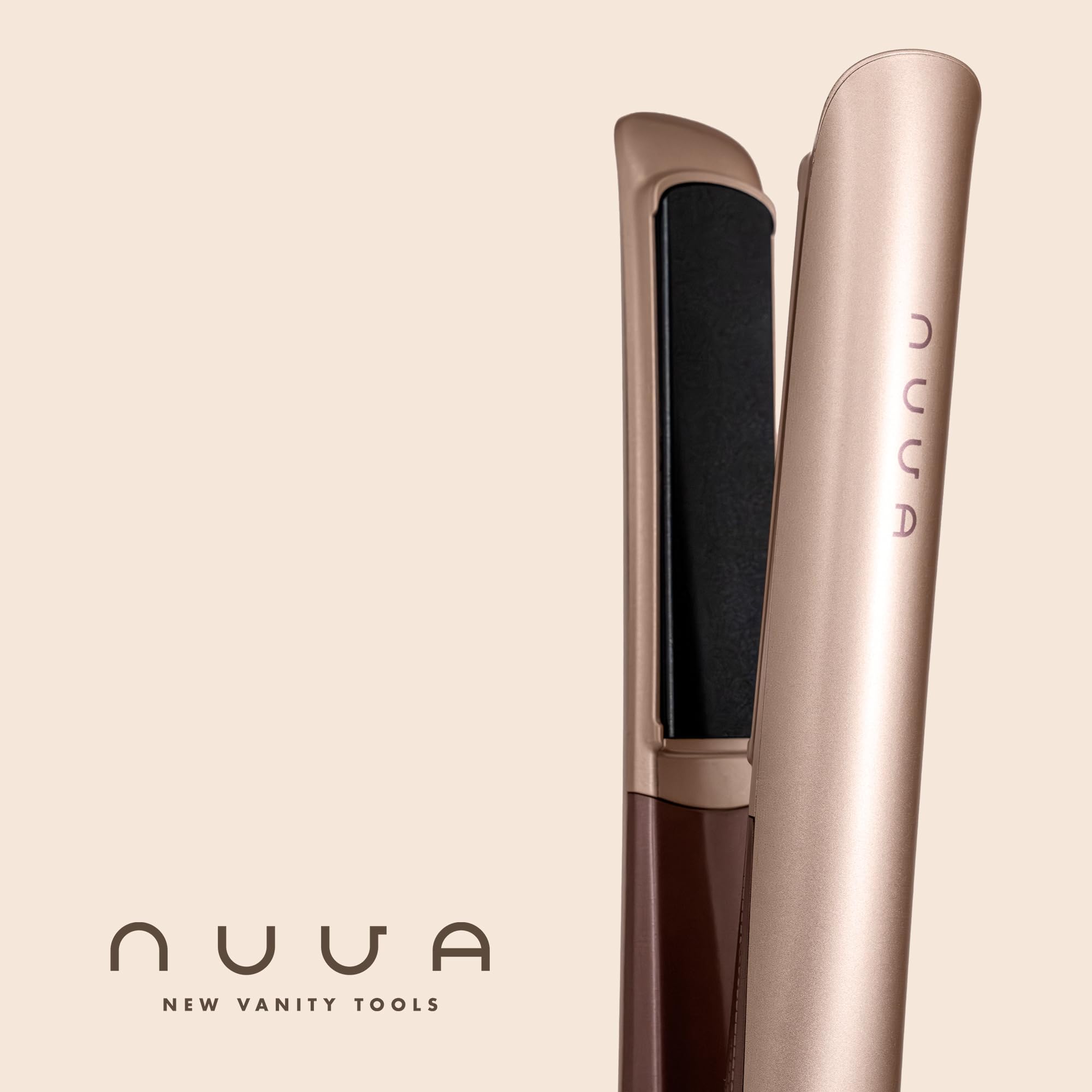 Nuva Silk by Energy Sistem – Plancha de pelo profesional 185°C – placas cerámicas flotantes nano-silk – anti-frizz – ondas y alisado rápido – apagado automático 60 min – cable giratorio 3 m