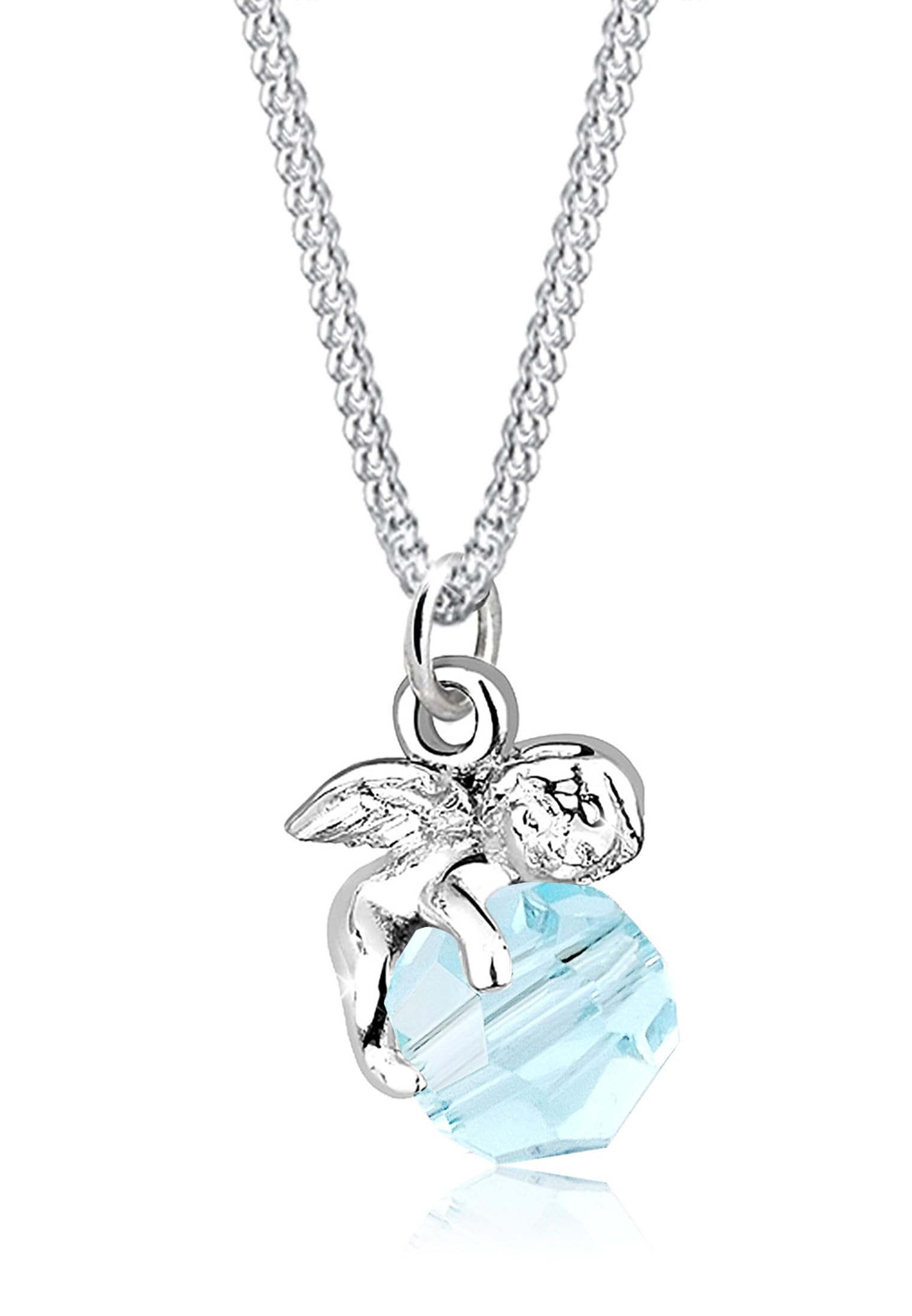 Elli Damen Halskette Engel Kristall