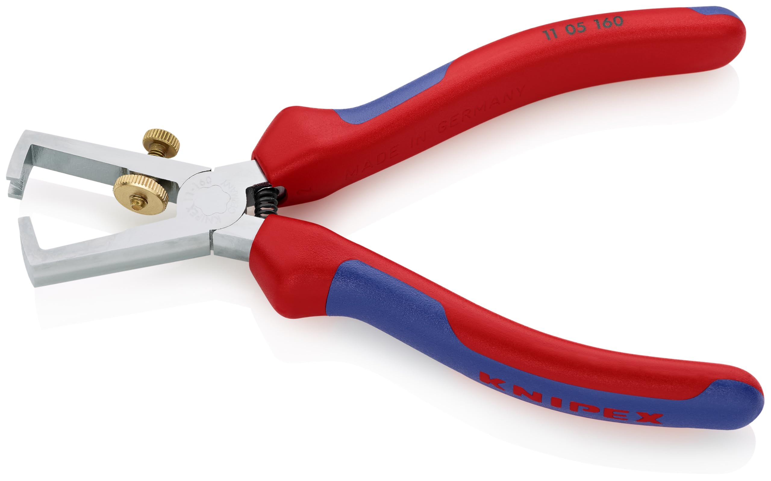 Knipex 1105160 end-type pelacables con agarre, 6,25 Pulgadas