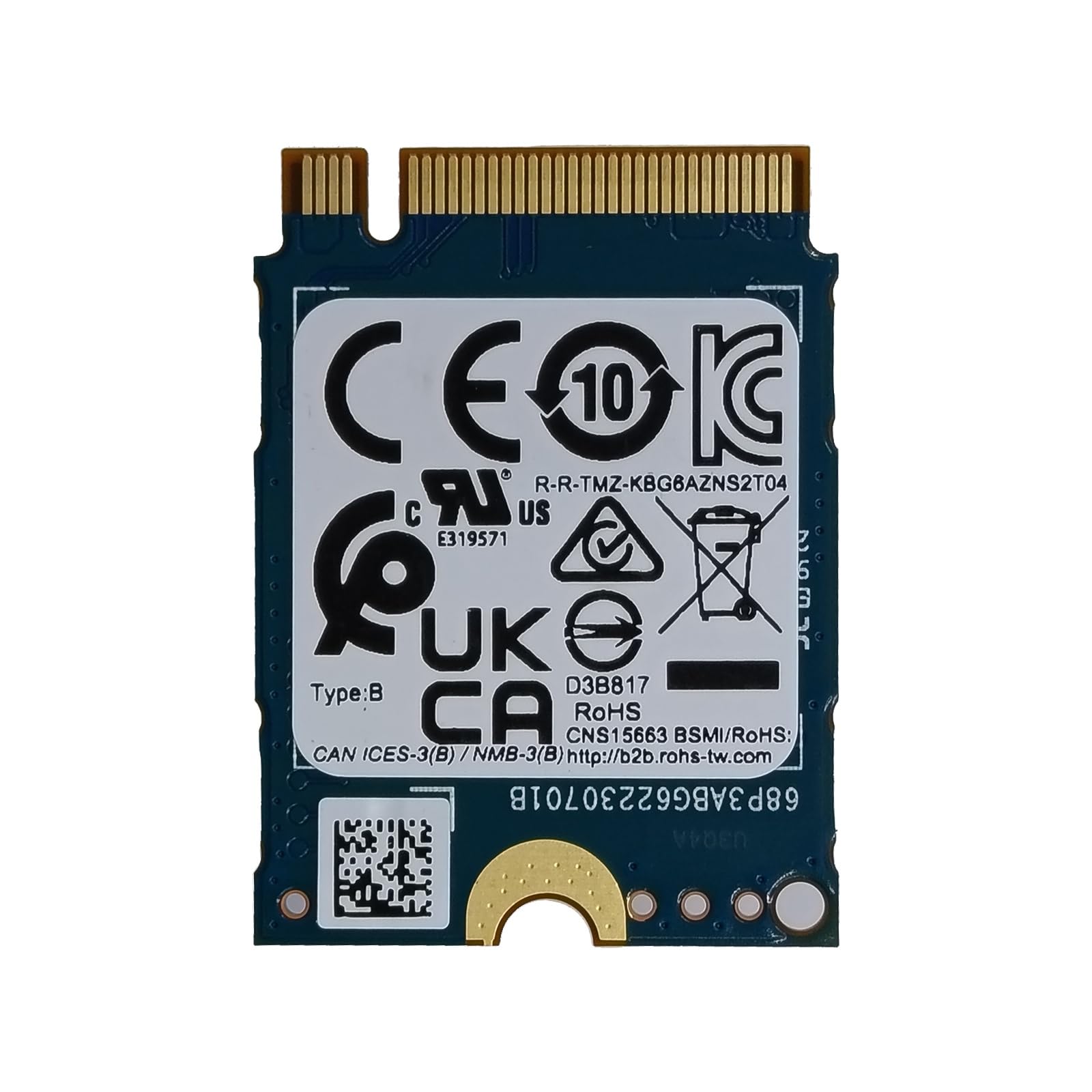 WGY SSD NVMe PCIe Gen4 x4 M.2 2230 da 256 GB, prestazioni ad alta velocità per laptop e desktop, design compatto, ideale per giochi e espansione di archiviazione