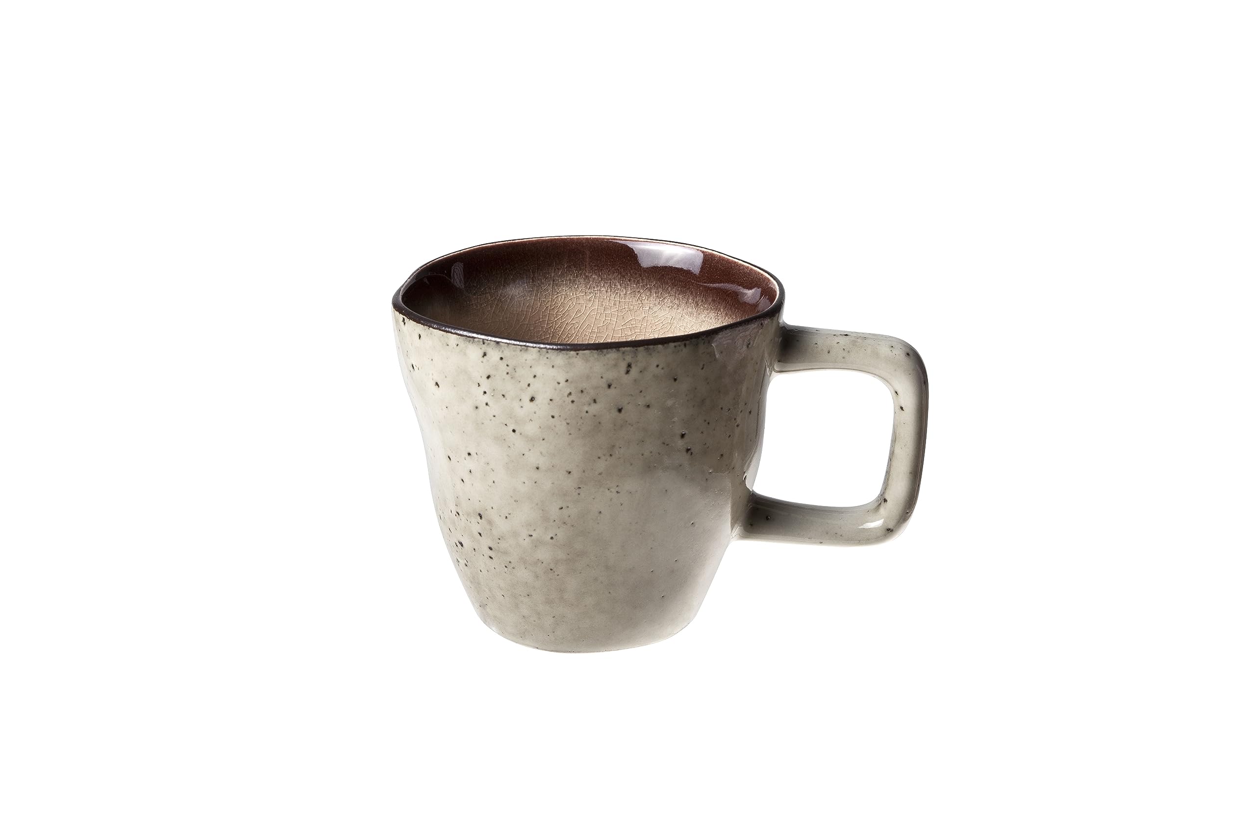 Cosy & Trendy Atilla Mug, Brown, 23 cl, Pack of 6