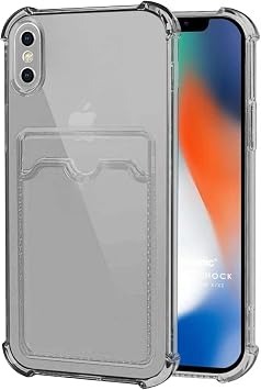 Microsonic Apple iPhone XS Max i in Card Slot Shock K l f Siyah [iPhone XS Max ile Uyumlu K l f - Siyah]
