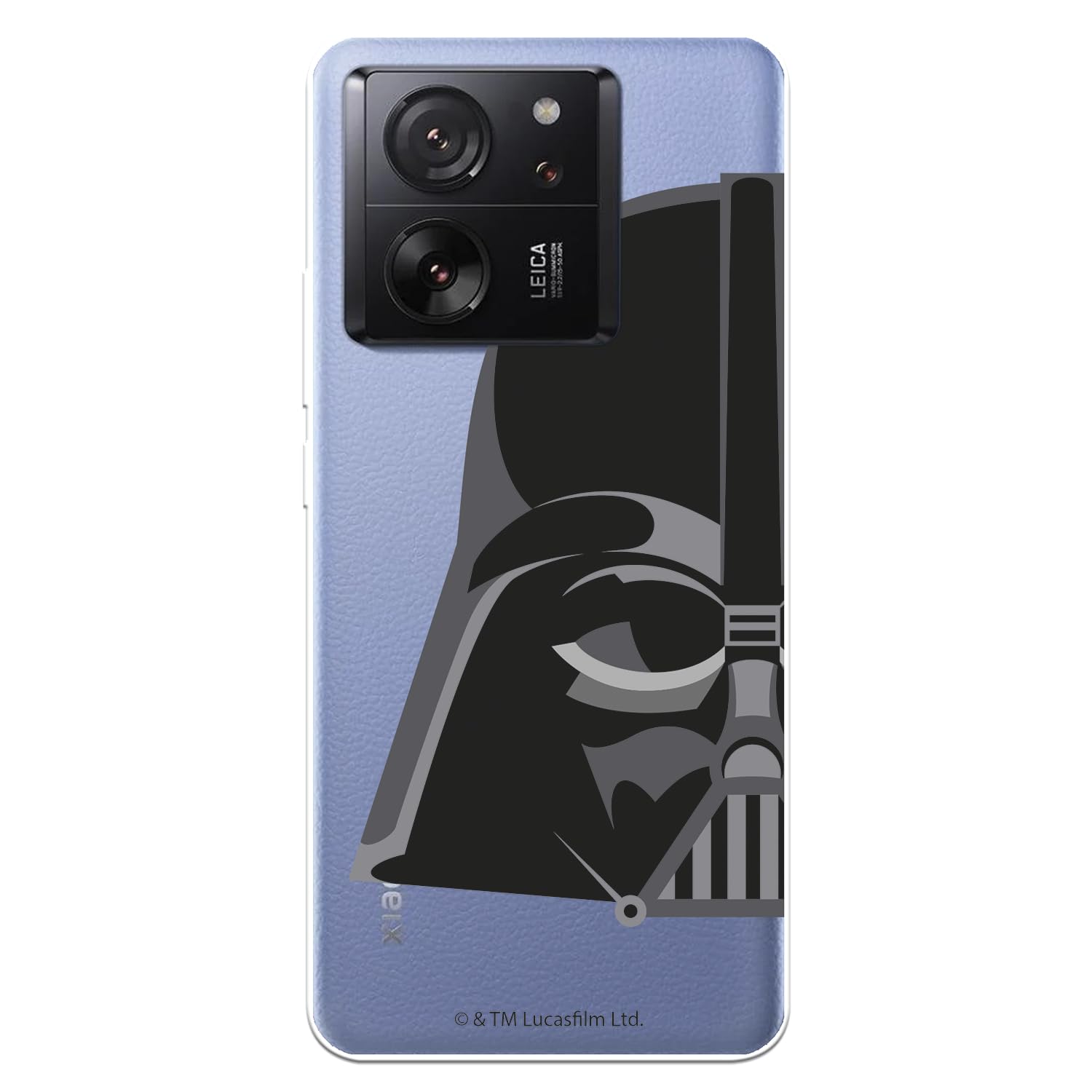 Custodia Ufficiale Star Wars Per Xiaomi 13T / 13T Pro: Cover In Silicone Trasparente Con Sagoma Di Darth Vader - 5