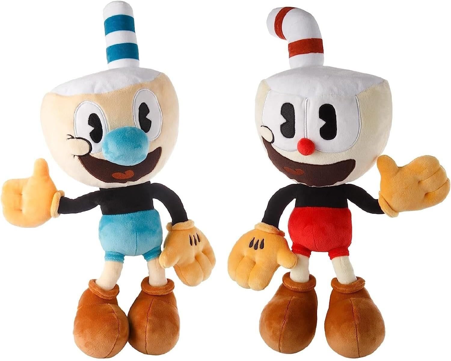 Cuphead & Mugman Bundle 15-Inch - Plush Toy -Super Soft & Huggable ...