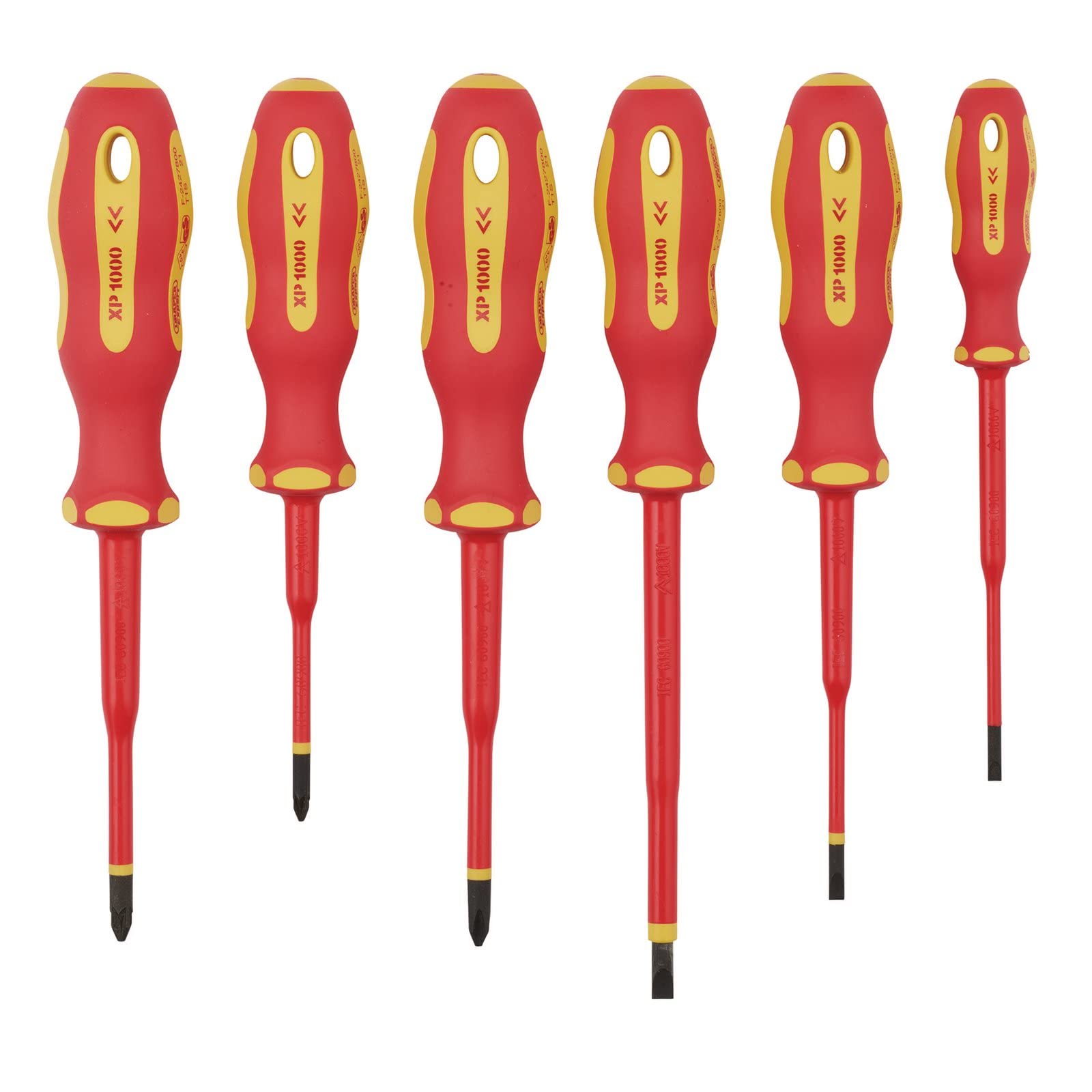 Draper 02167 XP1000 VDE - Set di cacciaviti Slimline (6 pezzi)